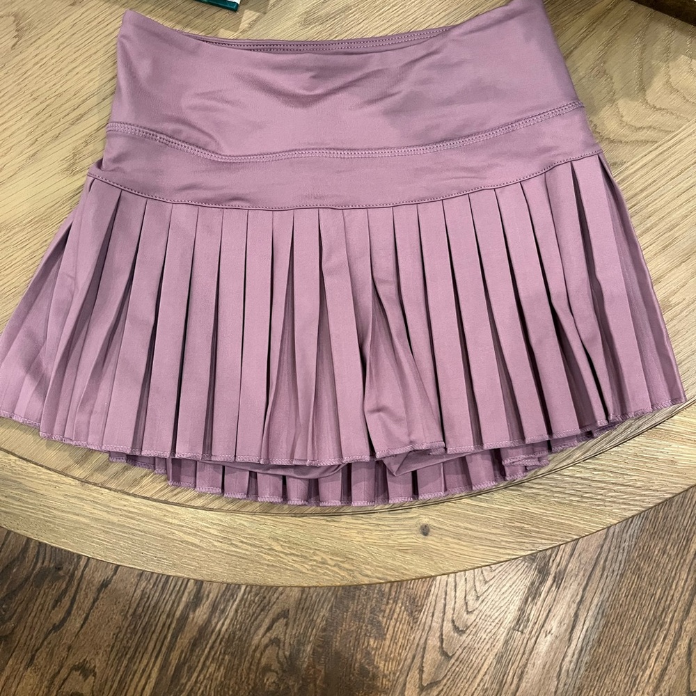 NWT Gold Hinge tennis skirt